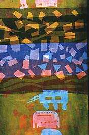 Detail of Moselle School window panel