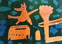 Detail from Moselle Secondary school banner