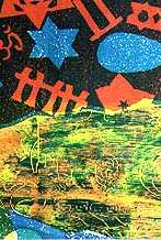 Detail from Elm Grove School banners