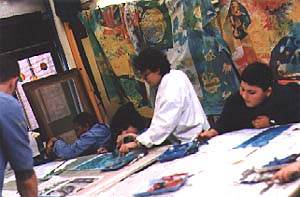 Richard Cloudesley workshop pictures