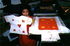 Two colour print