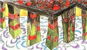 Preliminary design by Tony Minnion and Gina Southgate from Cloth of Gold