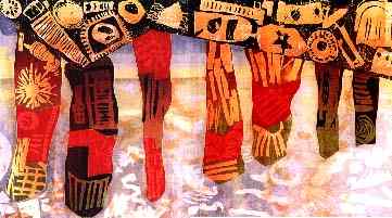 Finished Wood/Metal/Water Banner