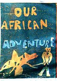 Our African Adventure banner book