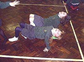 Year 5 in hall