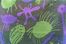 Detail from one of the banners produced for the new Riverside Park