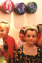 Wish hats on display