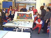 Introduction day - African musical instrument banner