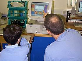 Pupil placing shape on virtual banner