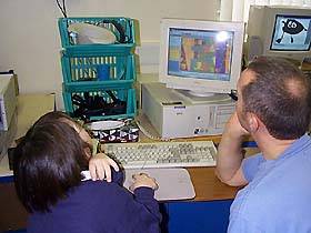 Pupil placing shape on virtual banner