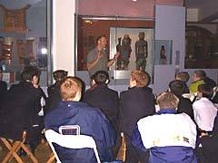 Talk on nkisi power figure at the African Worlds exhibition