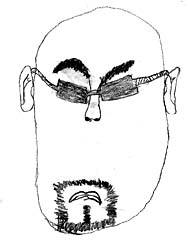 projected face drawings