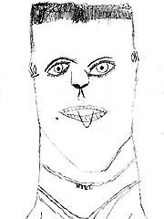 projected face drawings