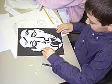 projected face cut outs