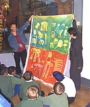 Chair Banner at the Horniman Museum