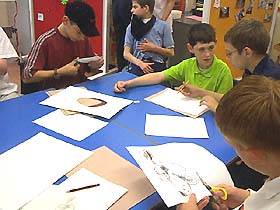 Senior Dept. working with their Kemnal partners