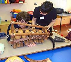 muscial instruments from the handling collection