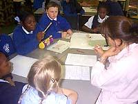 Christ Church pupils in classsroom