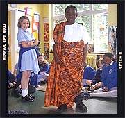 Introduction day at Christ Church Primary School