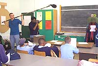 making the video at Malory