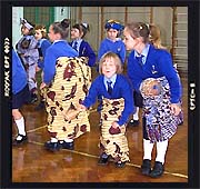 Story-telling at Raglan Primary School