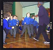 Story-telling at Raglan Primary School