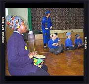 Story-telling at Raglan Primary School