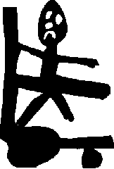 Symbols scanned onto computer