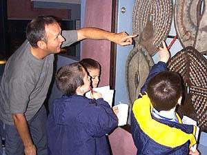 Raglan pupils at the Horniman Museum