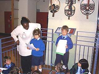 Raglan pupils at the Horniman Museum