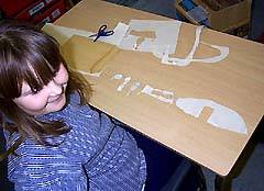 Screen printing at Brent Knoll