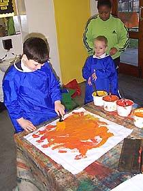 Screen printing at Brent Knoll