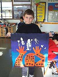 Screen printing at Brent Knoll