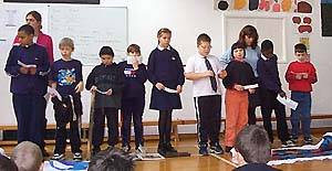 Assembly at Brent Knoll School
