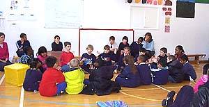 Assembly at Brent Knoll School