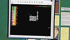 projecting the website