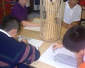 Sketching the talking drum