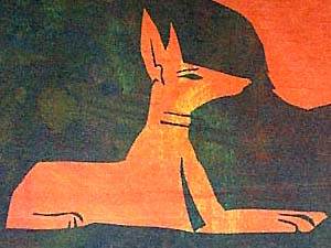 Detail from banner