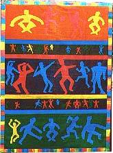 The printed banner